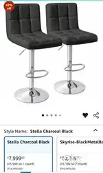 2 High chairs/ Bar chairs