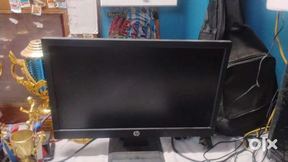 Monitor HP LED Monitor with Keyboard & Mouse,Perfect for Office,study.
