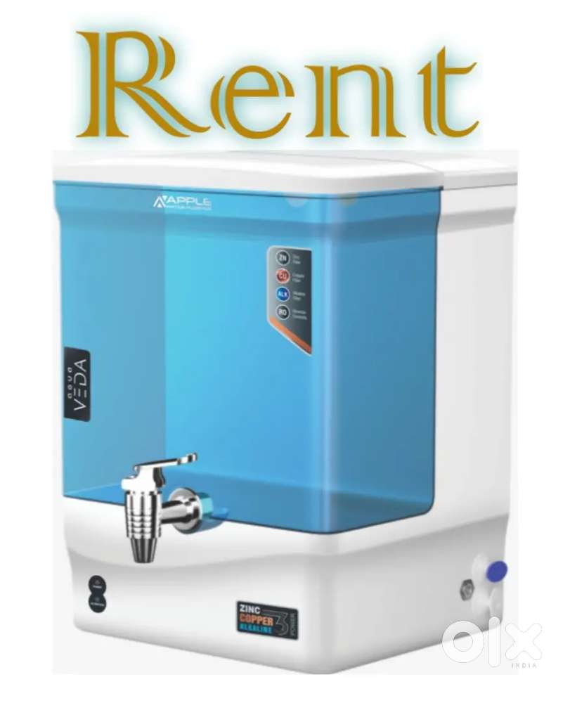 Water purifier available on rent