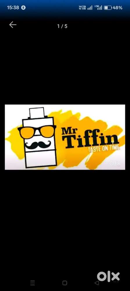 Mr tiffin services 50 rs...$...
