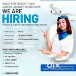 Indigo Airlines jobs /Vacancy for Airport Ground staf / Driver / Crew