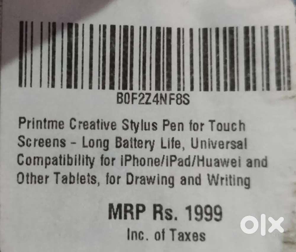 Universal stylus pen