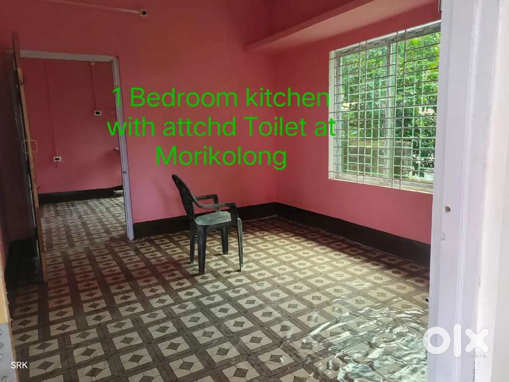 1 Bed room kitchen with attached Toilet at Morikolong Nagaon