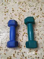 Vinyl Fixed Dumbbells - 1.5kg & 2kg