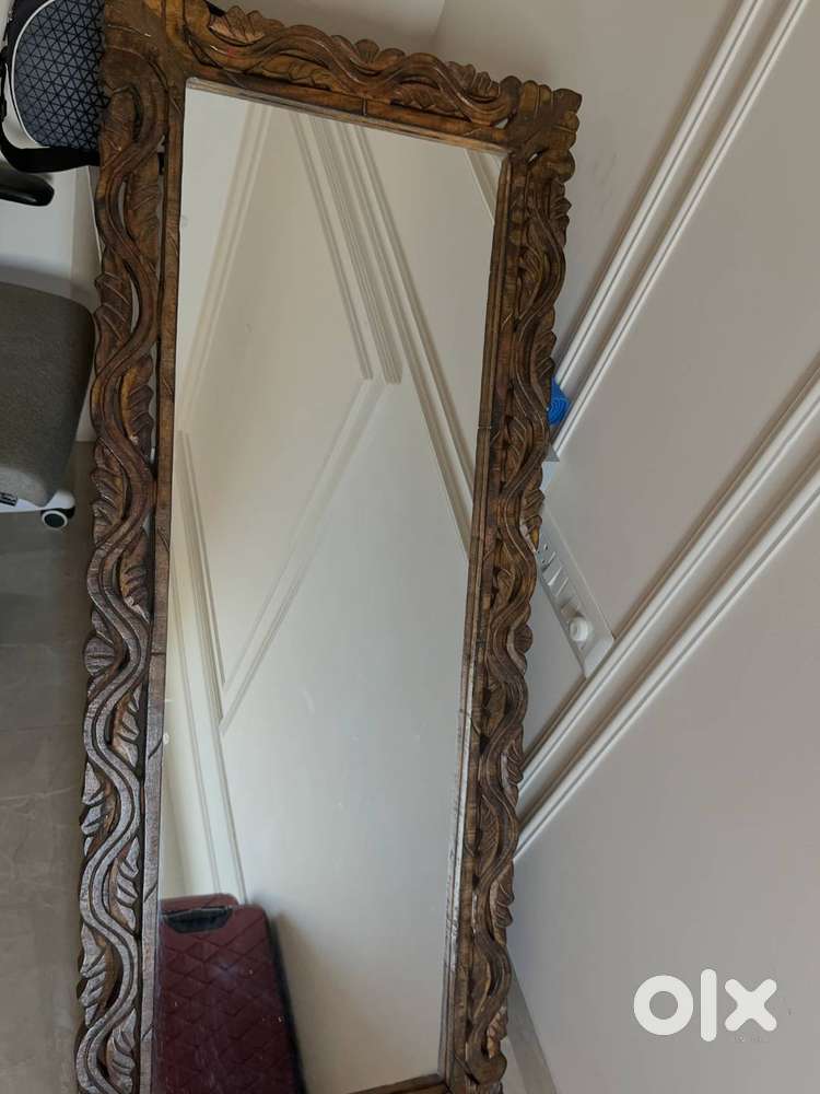 Wooden Full Length Mirror