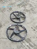Hero Honda Glamour Alloy wheels and Original Record