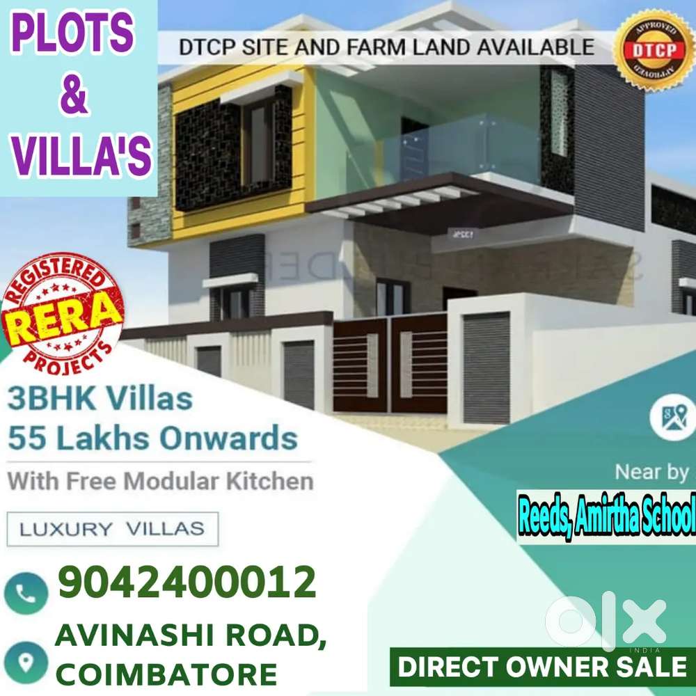 Neelambur East Facing plot