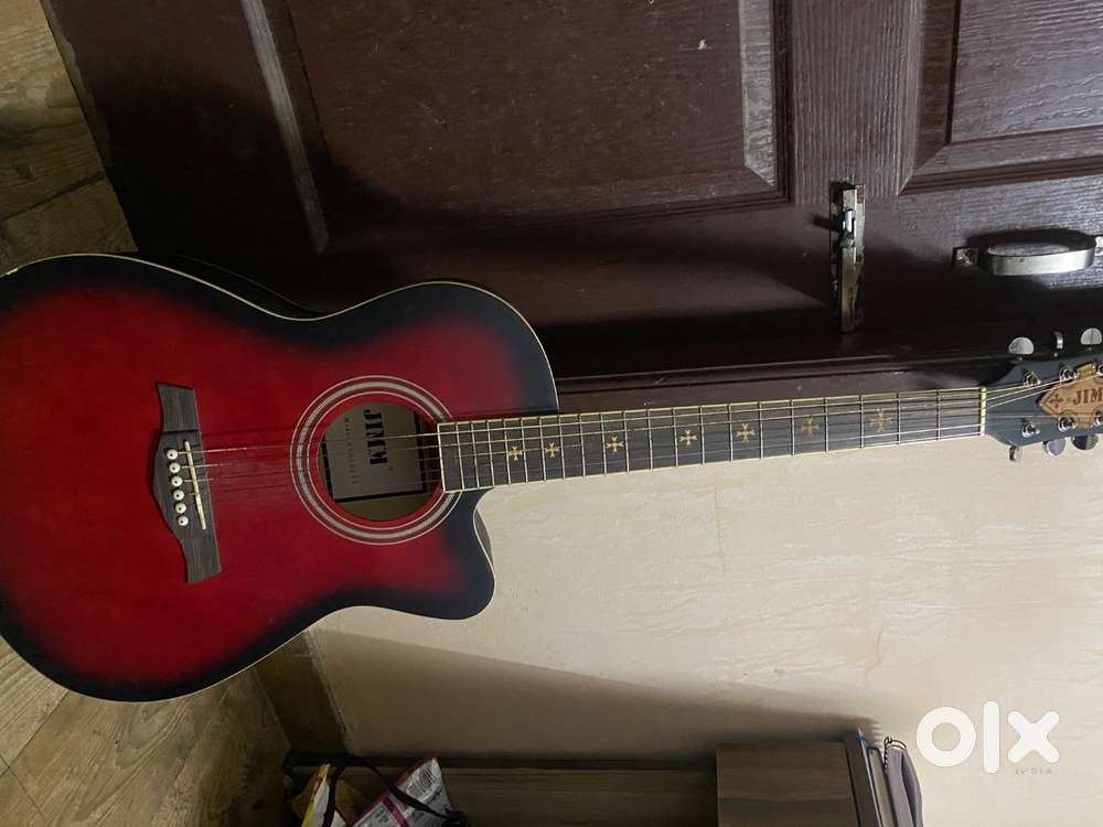 JMMM Guitar( Black&Red)