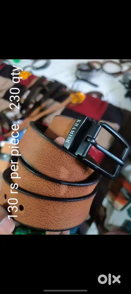 Mens Genuine Leather Belt
