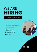 WE ARE HIRING BUILLING EXECUTIVE FOR WAREHOUSE
