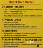25 Cents House Plot Near Alakode Town