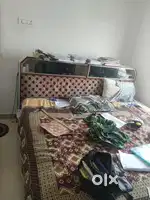 Bed made with టేకు చెట్టు teak tree