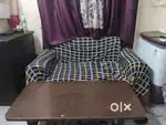 2 seater XL sofa with table