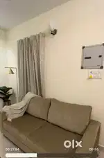 Selling 1 year old fabric 3 seater sofa in mint coniditon .
