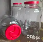 Yera cylindrical shaped glass bottles