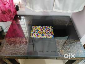 Glass Top Dining table