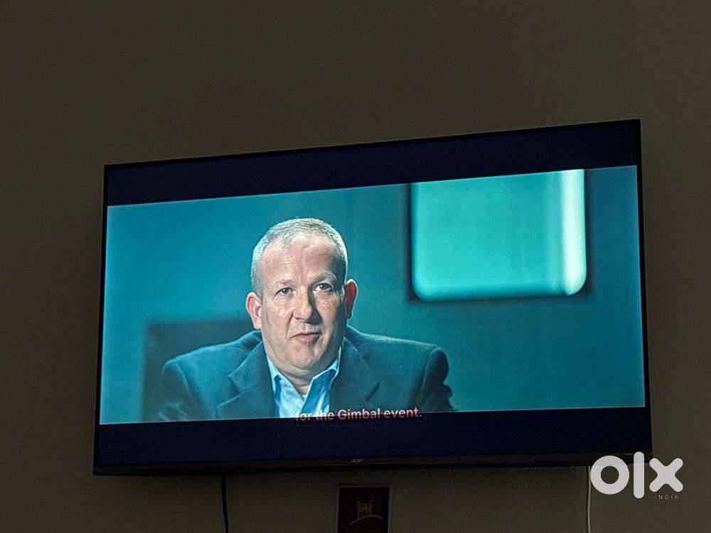 Acer 4k TV  43 inch  2 years old