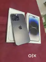 iPhone 14Pro Max 256gb Deep Purple colour used kadak to kadak conditio
