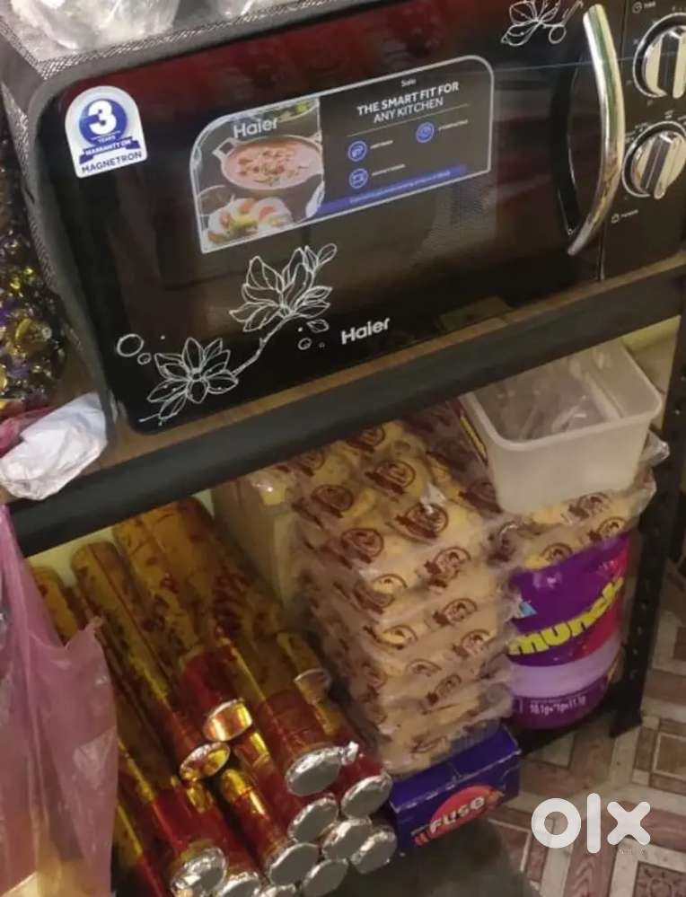 हेयर 20 L सोलो माइक्रोवेव ओवन (HIL2001MFPH, काला)