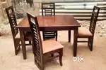 Brand new 4 seater wooden daining table at affordable prices Cash on