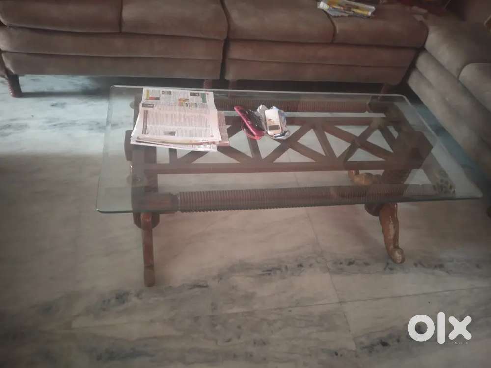 Six seater sofa & 8seater dinning table with 8nos chair