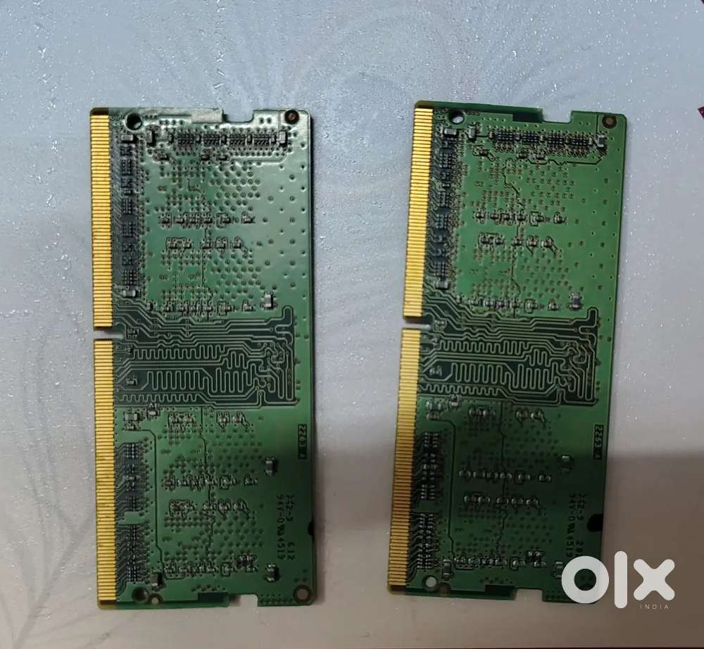 Laptop Ram 4GB x2 Total 8gb, 2 ram disks
