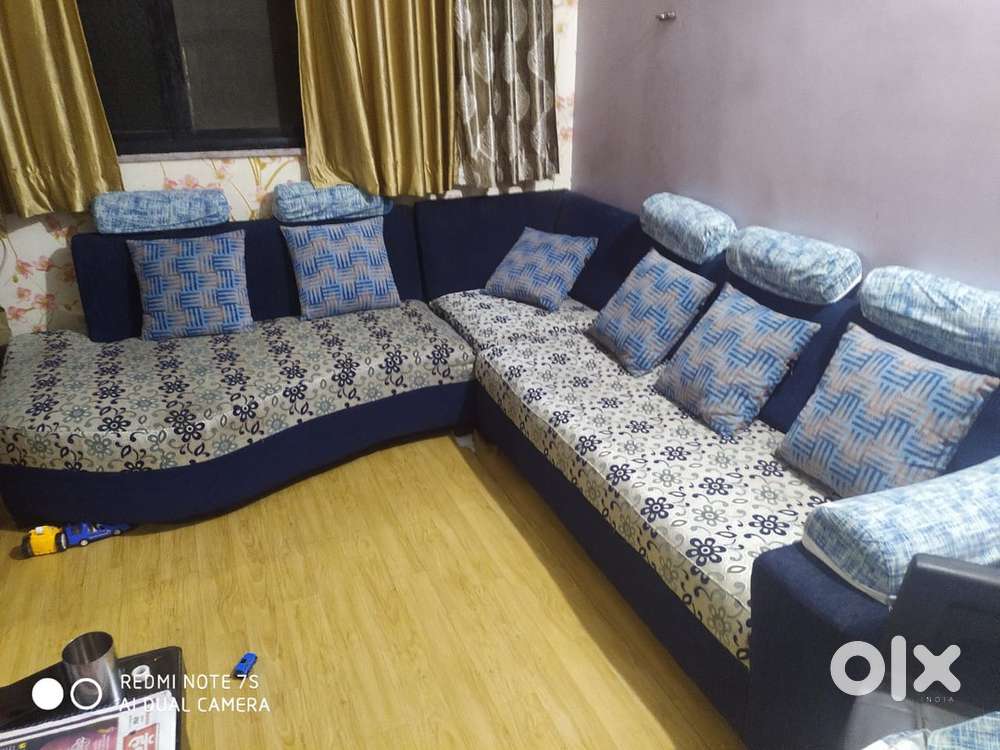 7 seater sofa with cover cushions