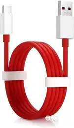 One plus charger cable and keyboard