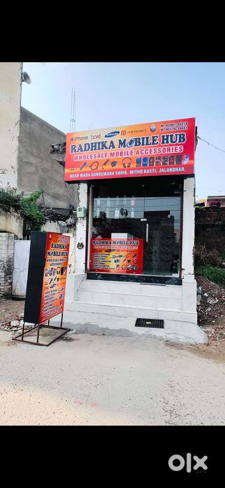 Shop sell only fitting and mobile accessories