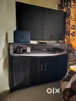Corner TV Table – Space Saving & Stylish!