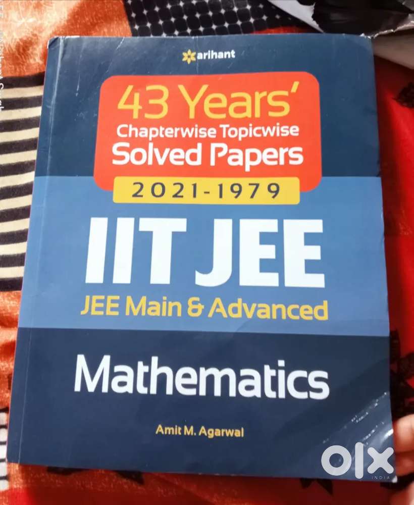 Arihant 43 years solved paper IIT Jee