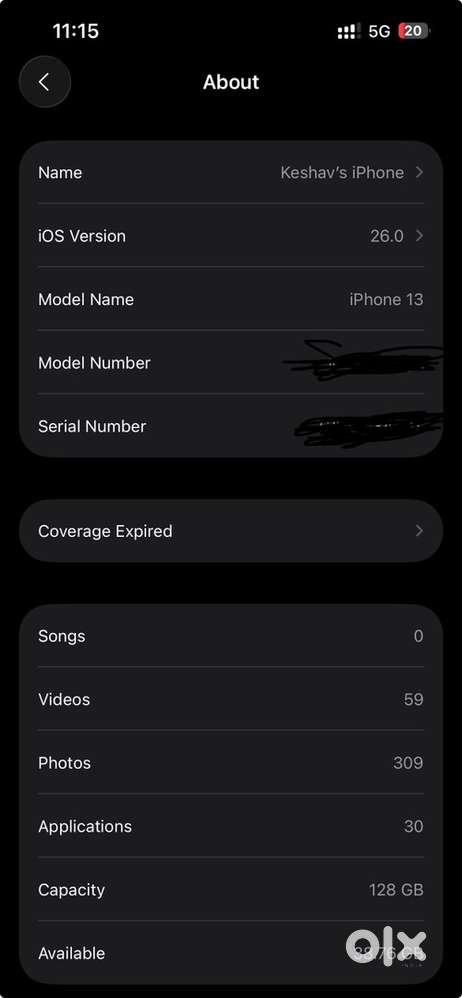 Iphone 13 80% battery health