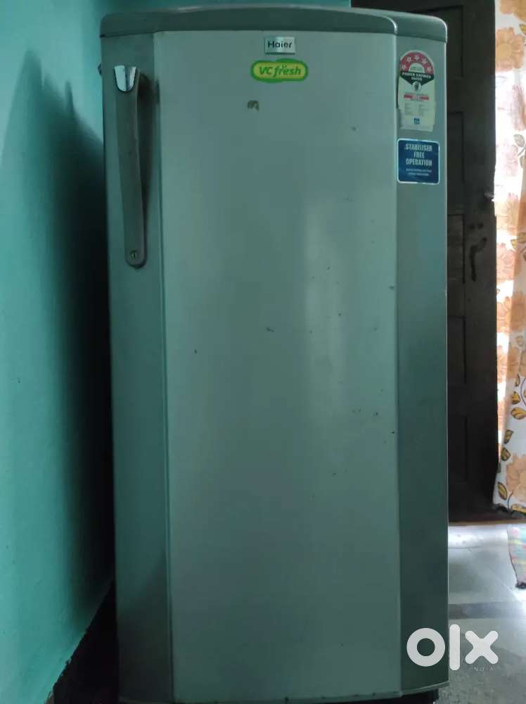 Haier Single Door 180 liter Refrigerator  are working good condition.
