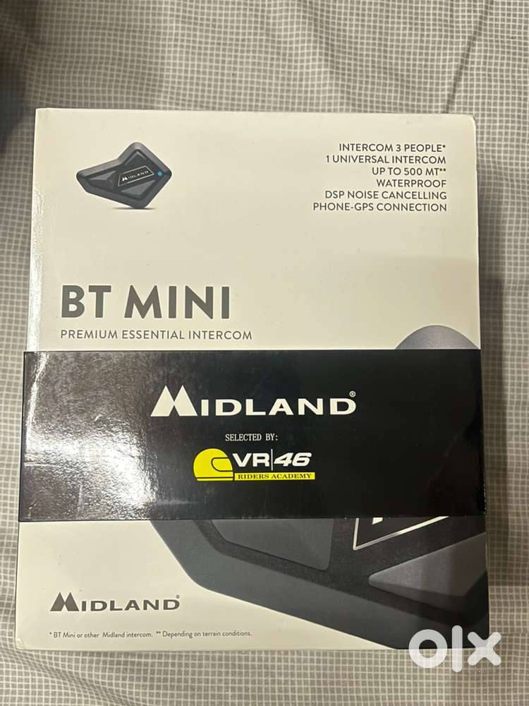 SMK helmet and Midland Intercom