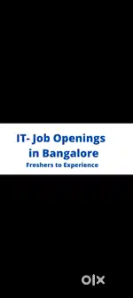 If u need any type of jobs and sites in banglore contact  me