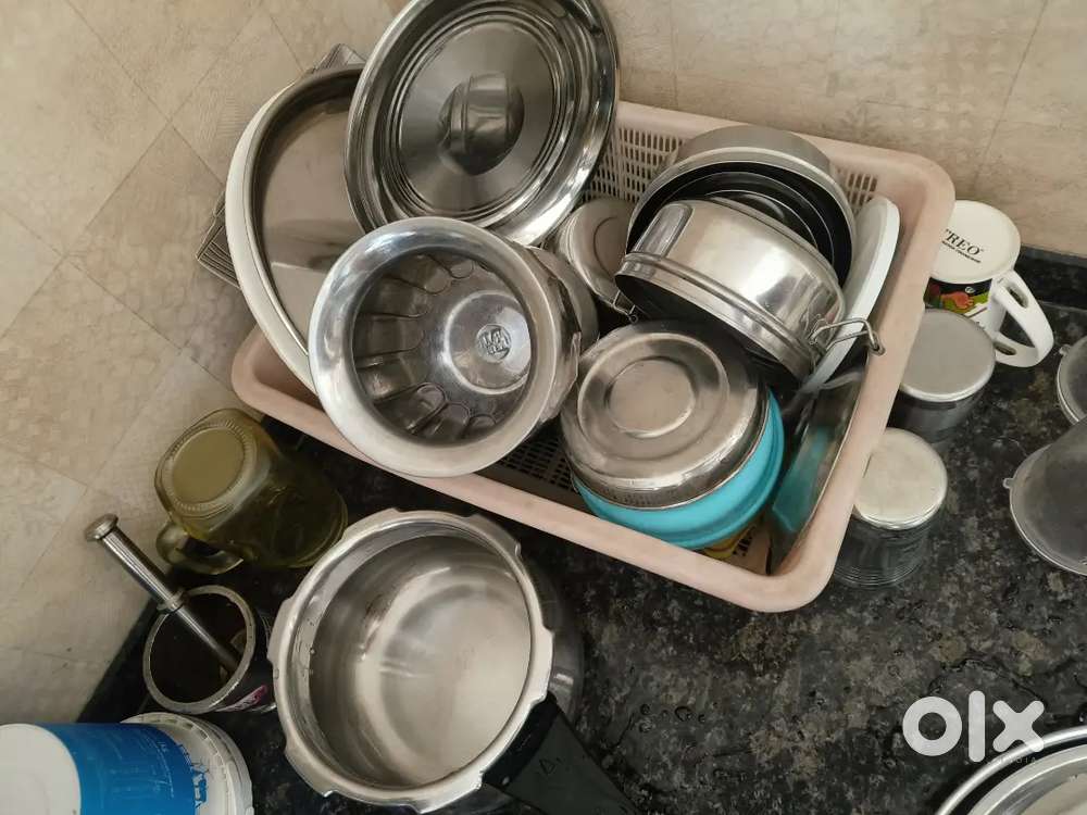 All Utensils Cooker Kadhai etc