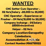 CNC -Setter Cum Operator