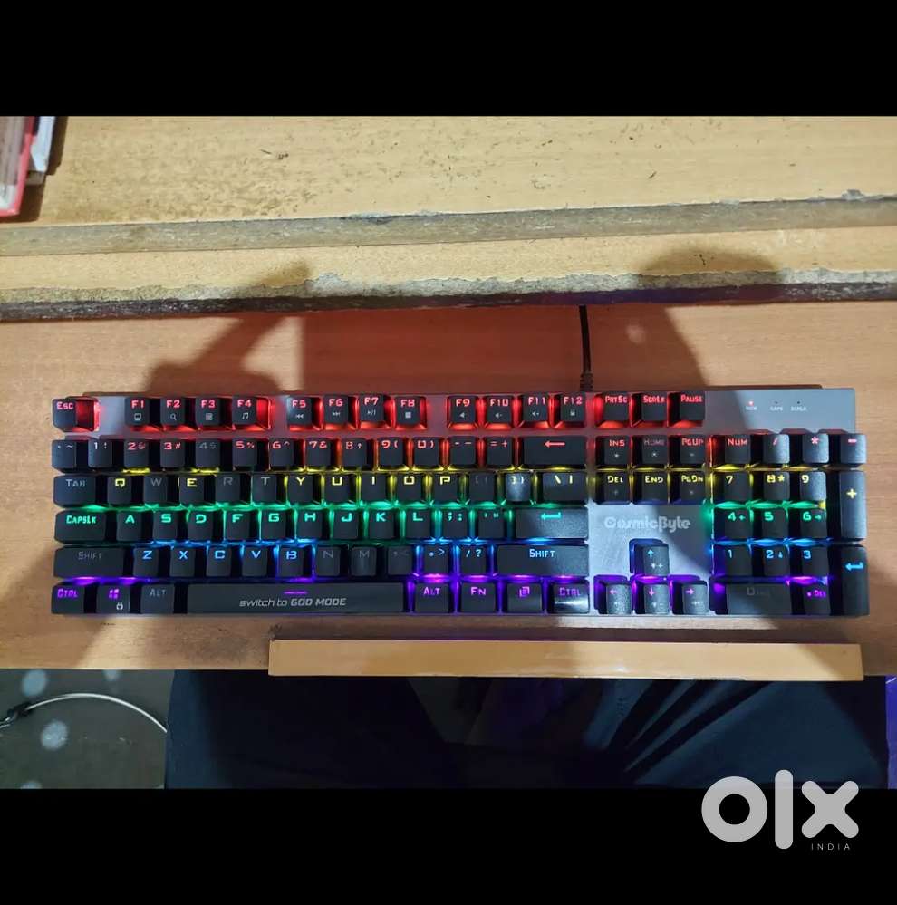 Cosmicbyte cb gk 28 vanth mechanical gaming keyboard with red switches
