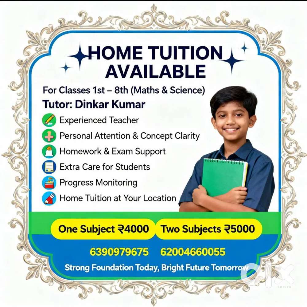 Improve your Child Basics with me HOME TUTION