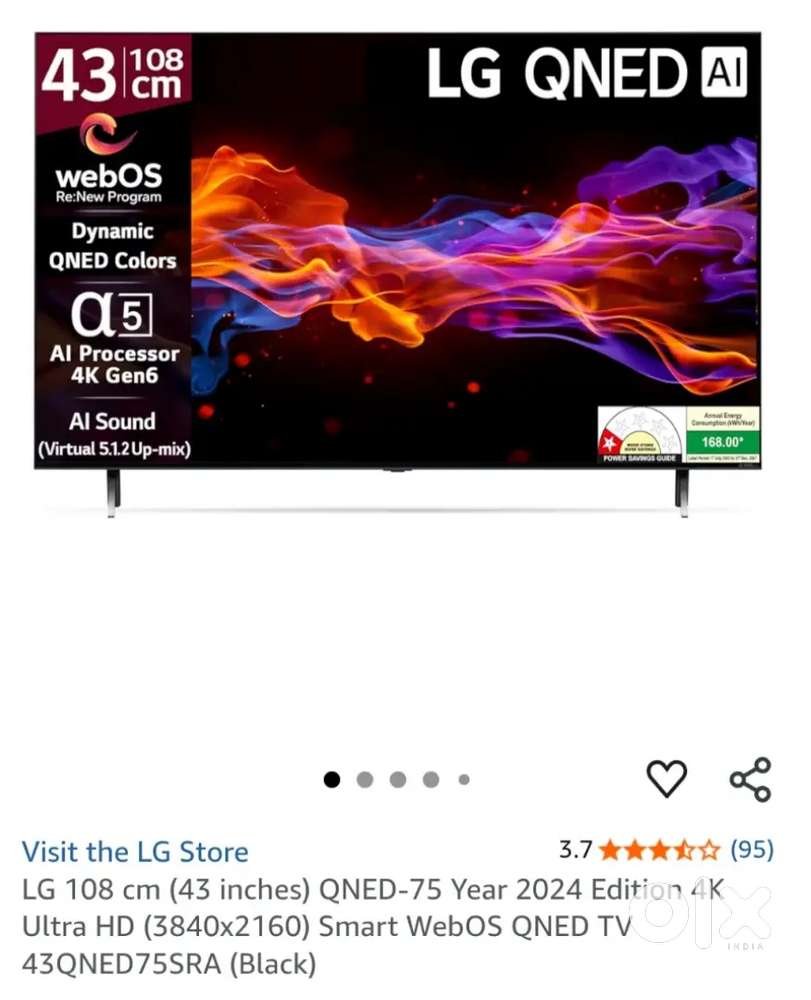 LG 43 Smart TV