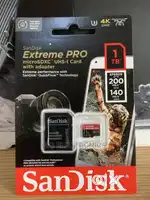 SANDISK 1TB EXTREME PRO MICRO SDXC UHS1 A2 V30 200MB/s RD, 140MB/s WR