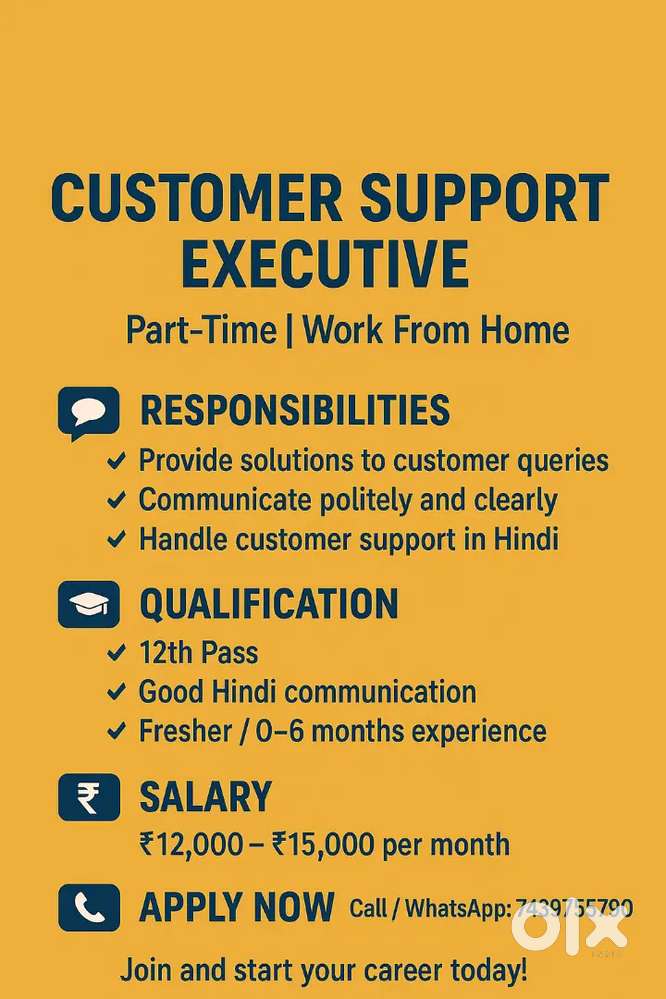 Customer support executive