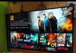 43 inch smart android frameless led tv with 600 channel free
