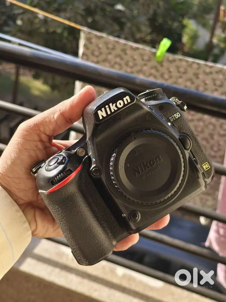 Nikon D750 camera and 50 mm lens