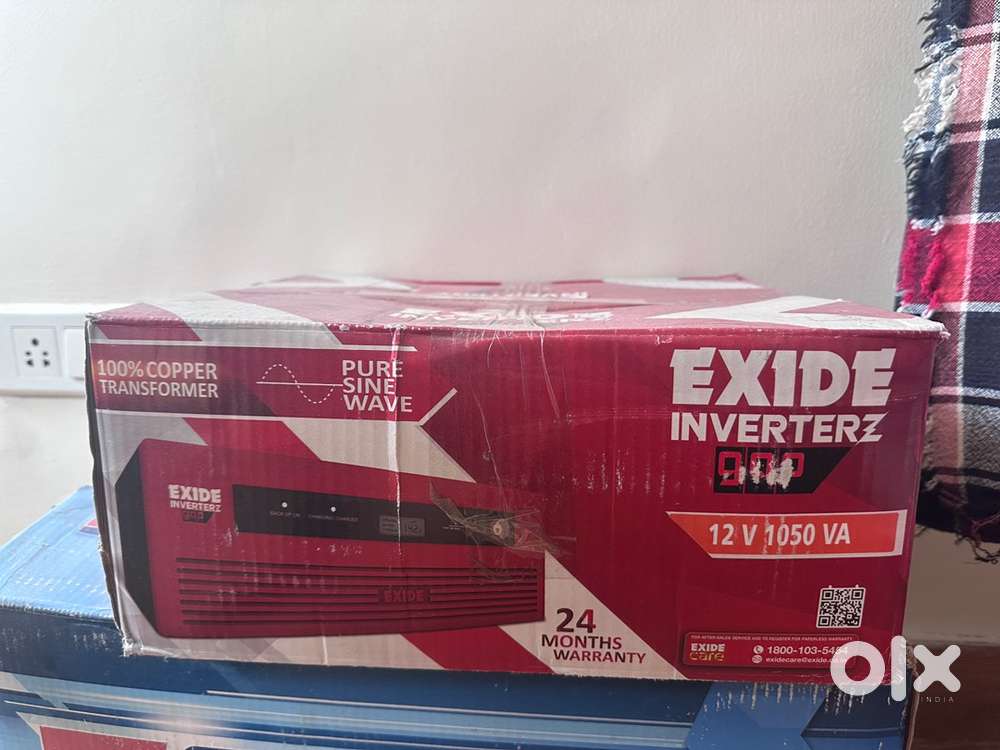 Exide inverter with Luminous Battery