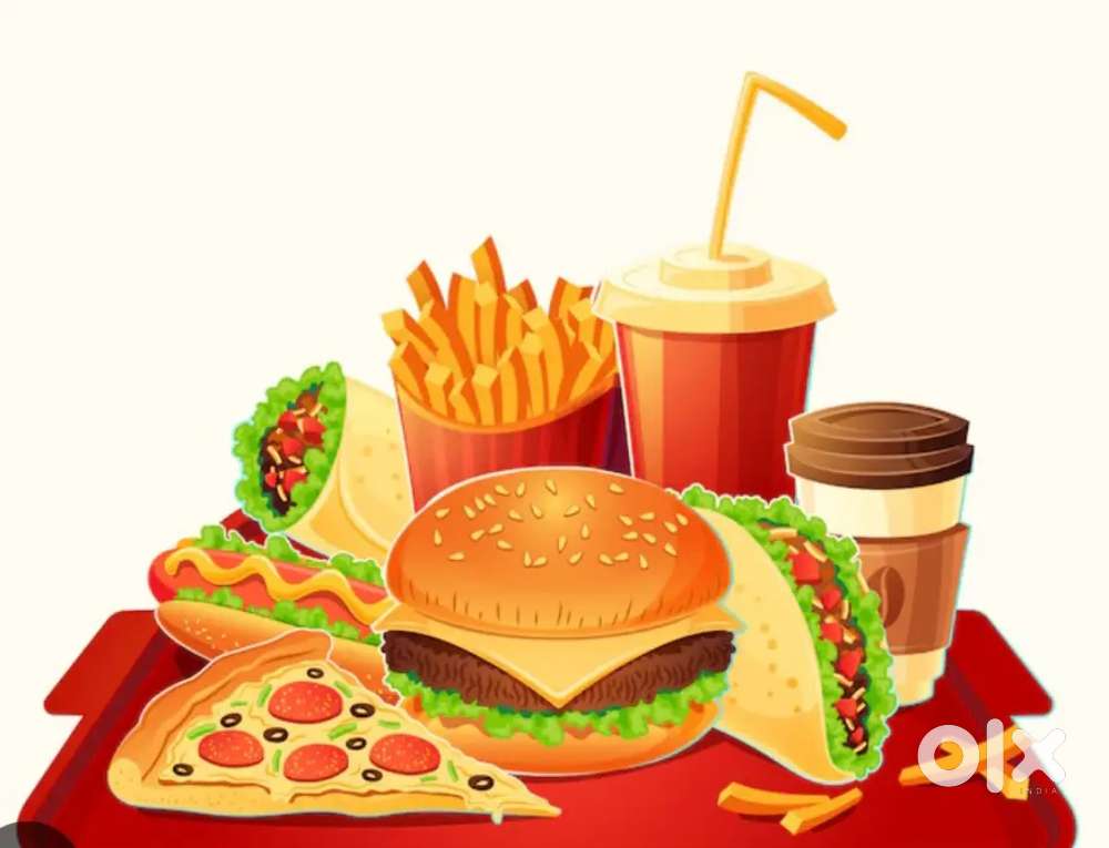 Fast Food Running Cafe