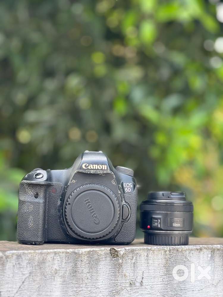 CANON EOS 6D with 50mm len