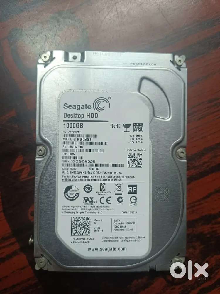 SEAGATE Desktop HDD 1000gb