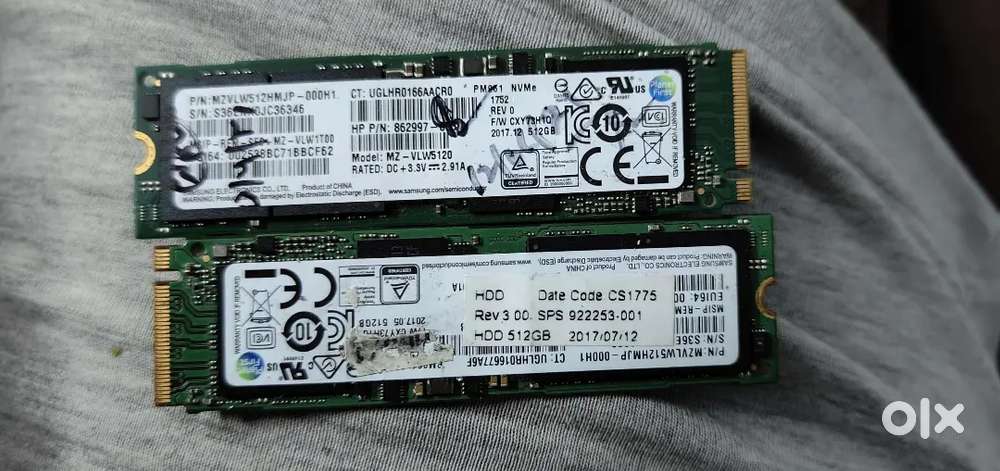 Nvme hdd 512gb 100% helth