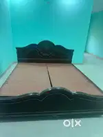 Bed and dressing table
